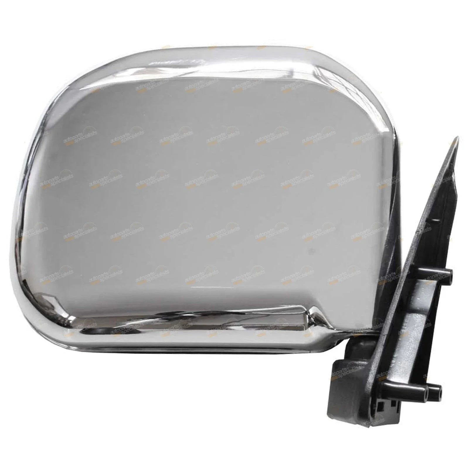 RH Chrome Manual Door Mirror for Toyota Hiace (1989–2005)