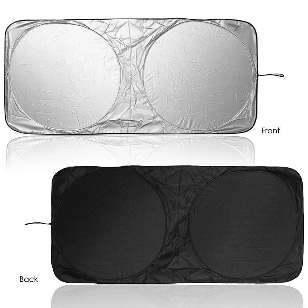 Front Windshield Sun Shade Visor for Auto