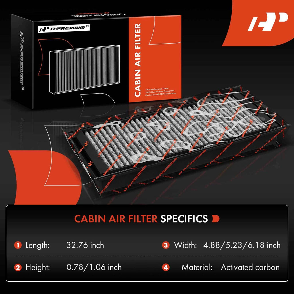 Activated Carbon Cabin Air Filter for BMW 323i, 328i (2006–2011)
