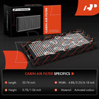 Activated Carbon Cabin Air Filter for BMW 323i, 328i (2006–2011)
