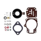 Carburetor Rebuild Kit with Float for Johnson Evinrude 65 70 75 HP (N/A)