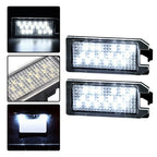 Number Plate Light for Jeep Grand Cherokee, Compass, Fiat 500 (2013-2019)