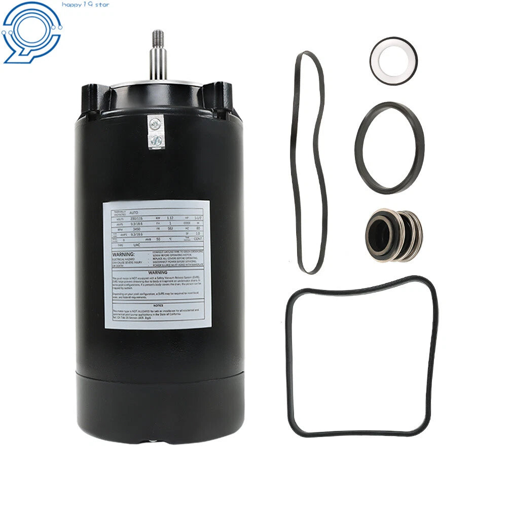 1.5 HP Pool Pump Motor Kit for Swimming Pool (UST1152, SP2610X15)