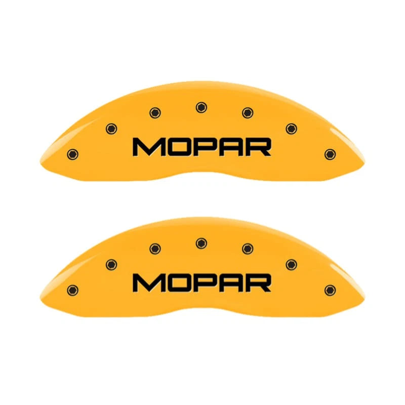 Caliper Covers Set of 4 Engraved MOPAR for 2022-2024 Jeep Wagoneer
