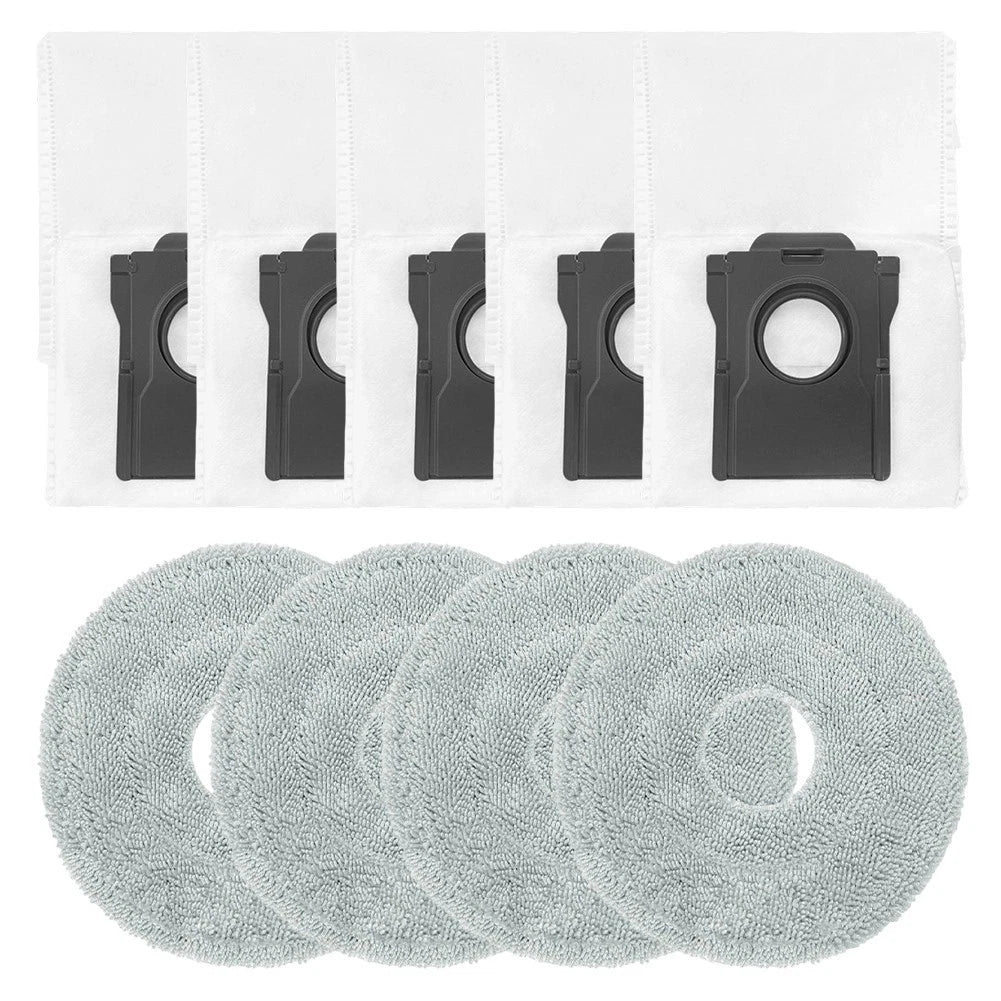 Replacement Set of Microfiber Cleaning Pads for Robot Vacuum