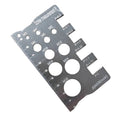 Thread Gauge Tool Set for Bolt Size and Pitch Measurement (Stainless Steel)