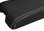Leather Console Lid Armrest Cover for Infiniti G35 Coupe (2002–2007) White Stitch