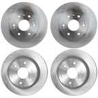 Front & Rear Brake Disc Rotors for Chevy Express Van GMC 1500