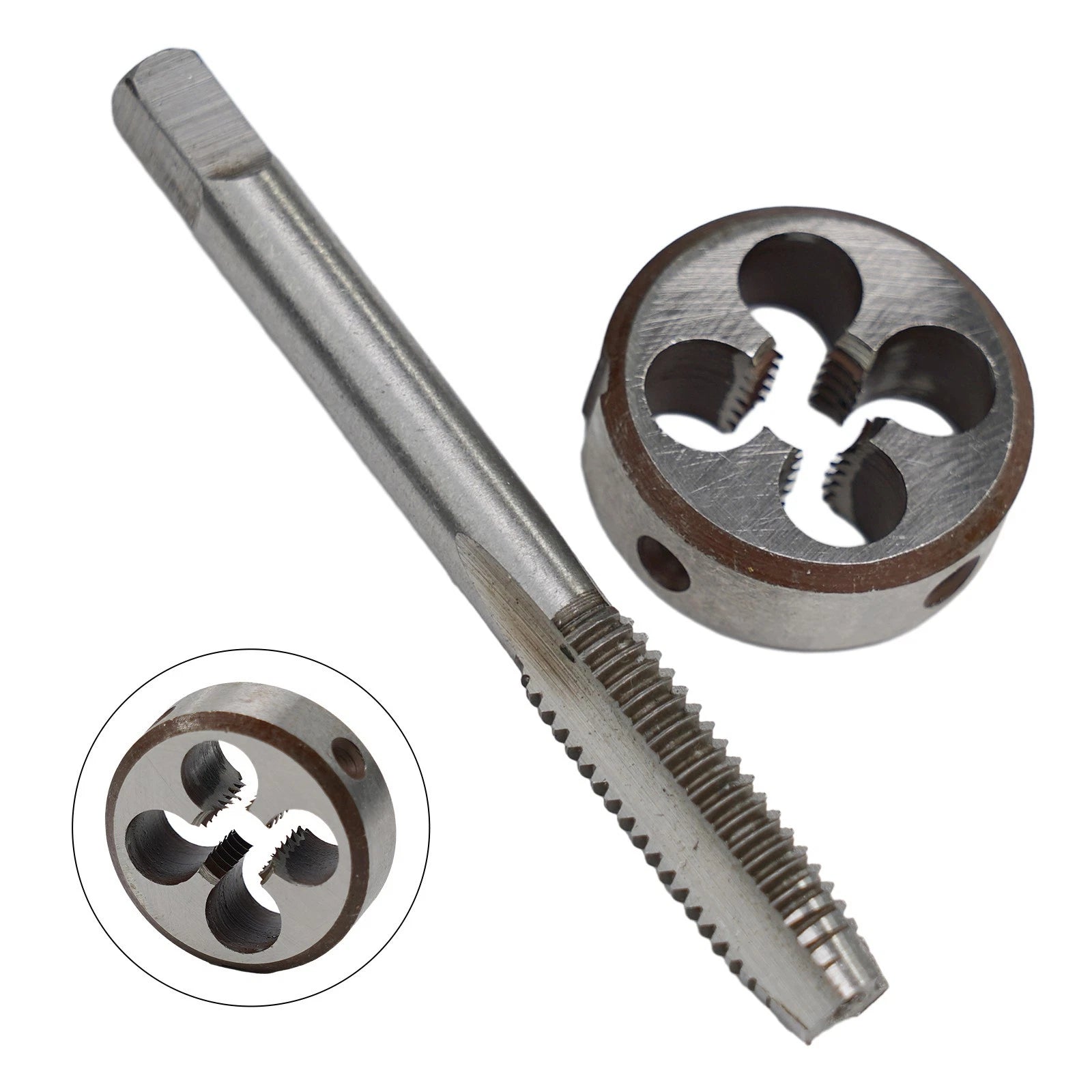 M8 X 1.25mm Tap & Die Set for Metric Threads (Right Hand)