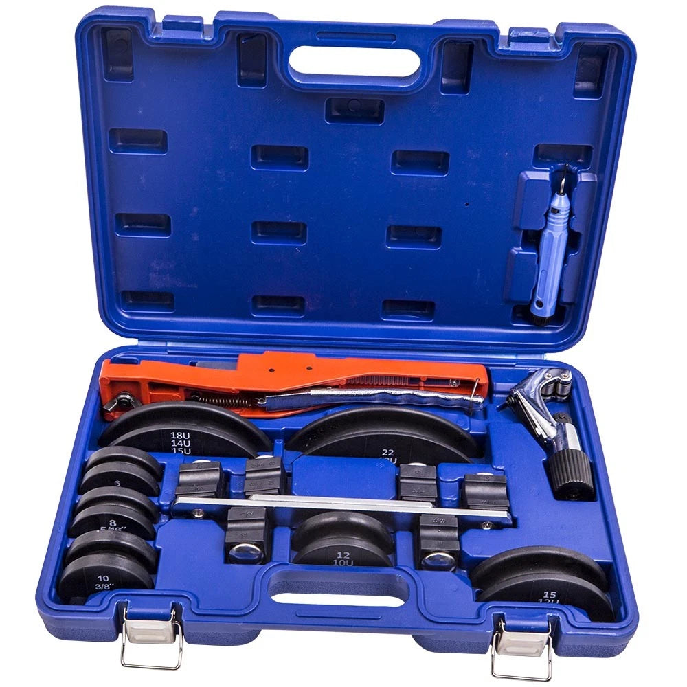 Ratcheting Pipe Bender Tool Kit for HVAC Refrigeration