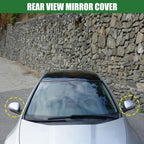 Car Rearview Mirror Cover Caps for Honda Accord (2018-2021) Gloss Black