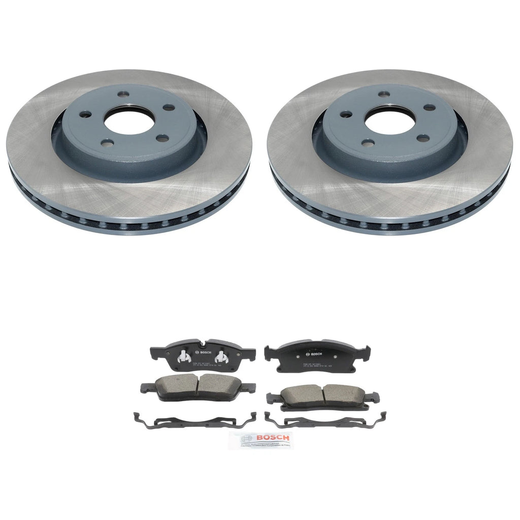 Front Rotors & Brake Pads Kit for Dodge Durango (2011–2023)