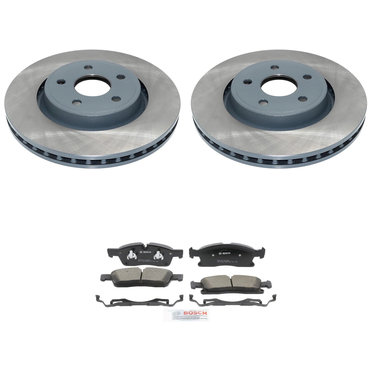 Front Rotors & Brake Pads Kit for Dodge Durango (2011–2023)