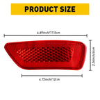 Right Rear Bumper Reflector Light for Jeep Grand Cherokee (2005–2021)