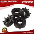 Set of 4 Wheel Adapter Spacers for GMC Chevy 5 Lug to 6 Lug (Fits 5x5 to 6x5.5)