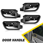Set of 4 Interior Door Handles for Honda Accord (2003–2007)