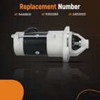 Starter Motor for Cummins QSF2.8 Broce Broom Sweeper (2015–2020)