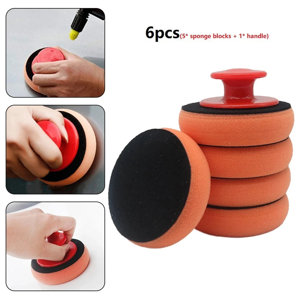 Waxing Sponge Applicator Pad for Universal Use (Microfiber)
