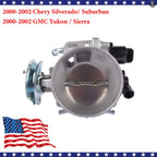 Throttle Body for GMC Yukon Sierra Chevrolet Silverado 1500 2500 (2000–2002)