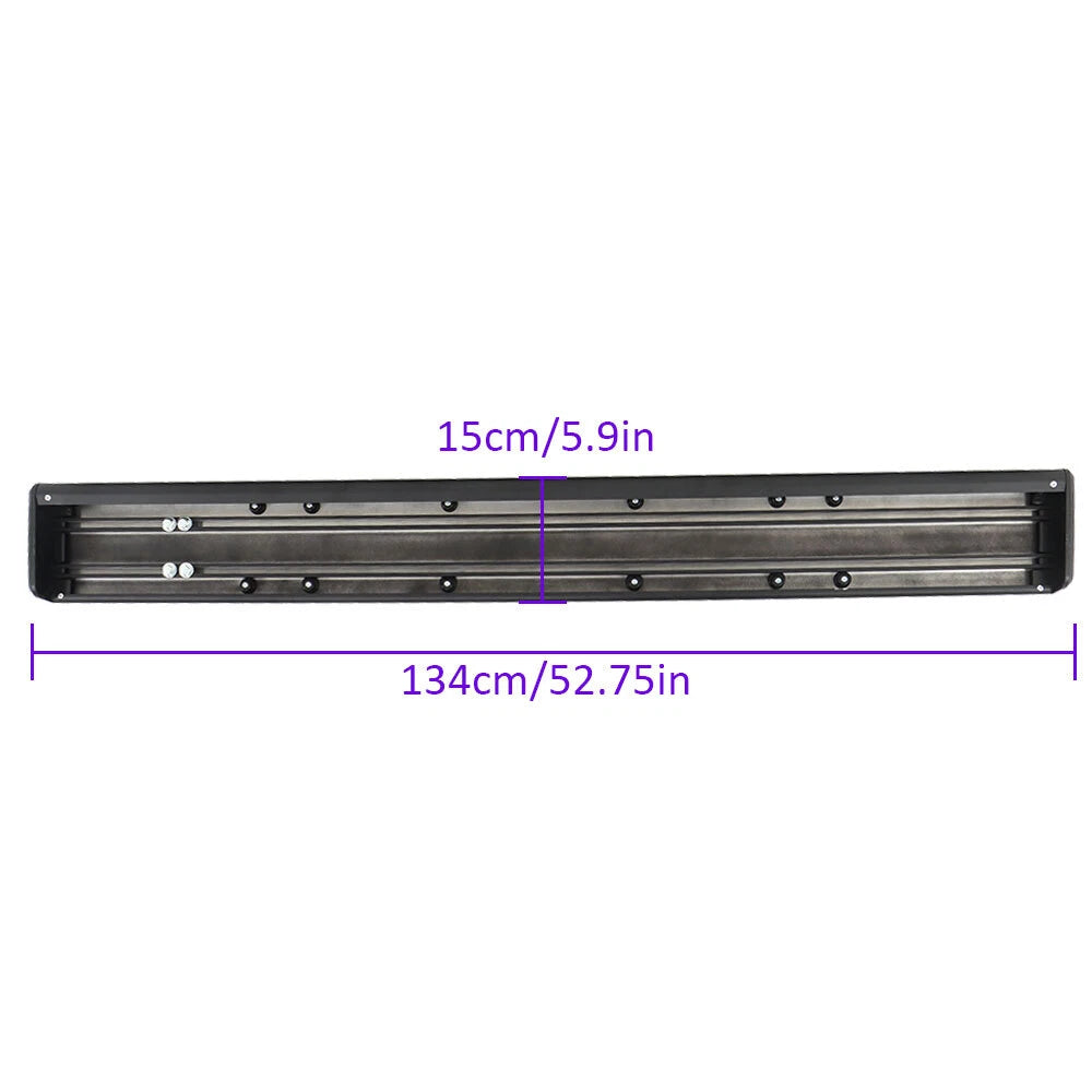Set of 2 Side Step Running Boards for Chevy Silverado/GMC Sierra 1500 (2019–2022)