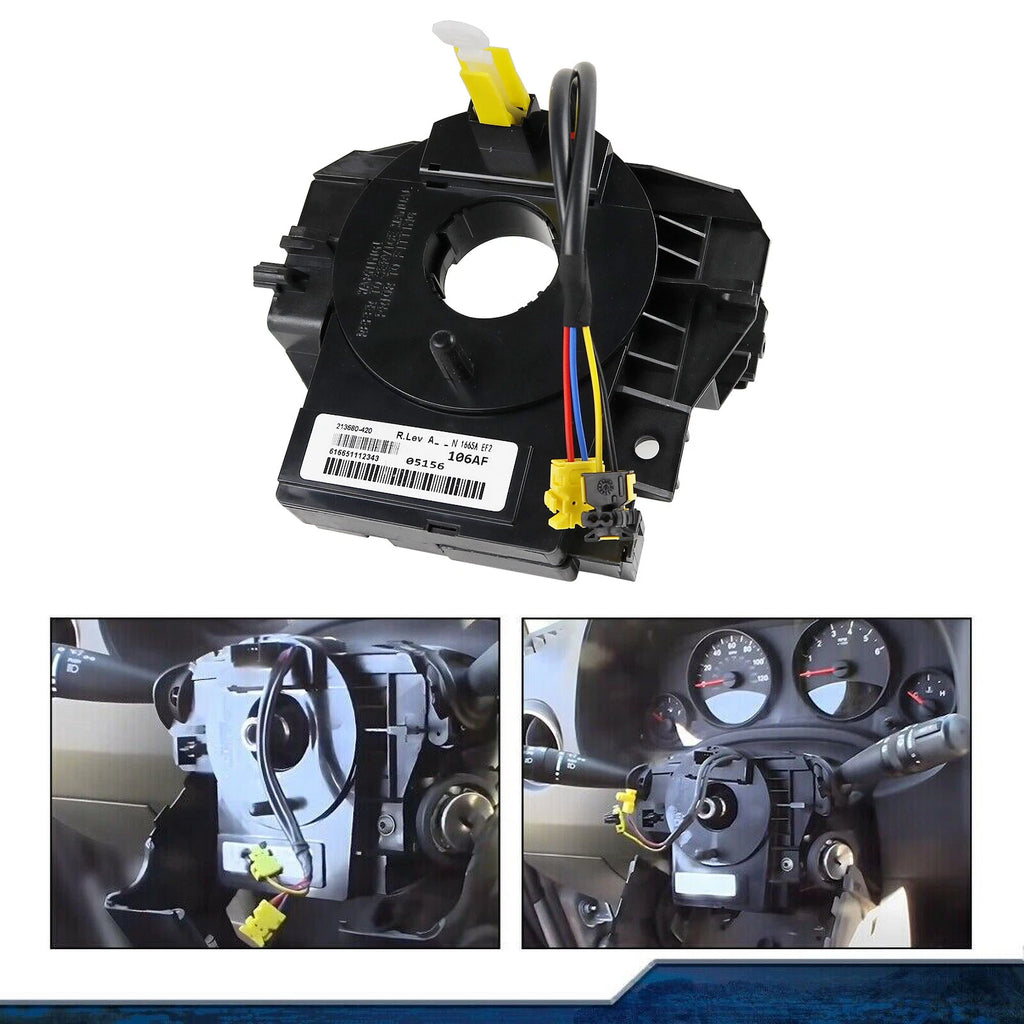 Clock Spring with Angle Sensor for Jeep Wrangler JK (2007–2018)