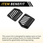 1 Pair Dashboard Side Air Vent AC Outlet Cover Trim for Ford F-150 (2015–2020)