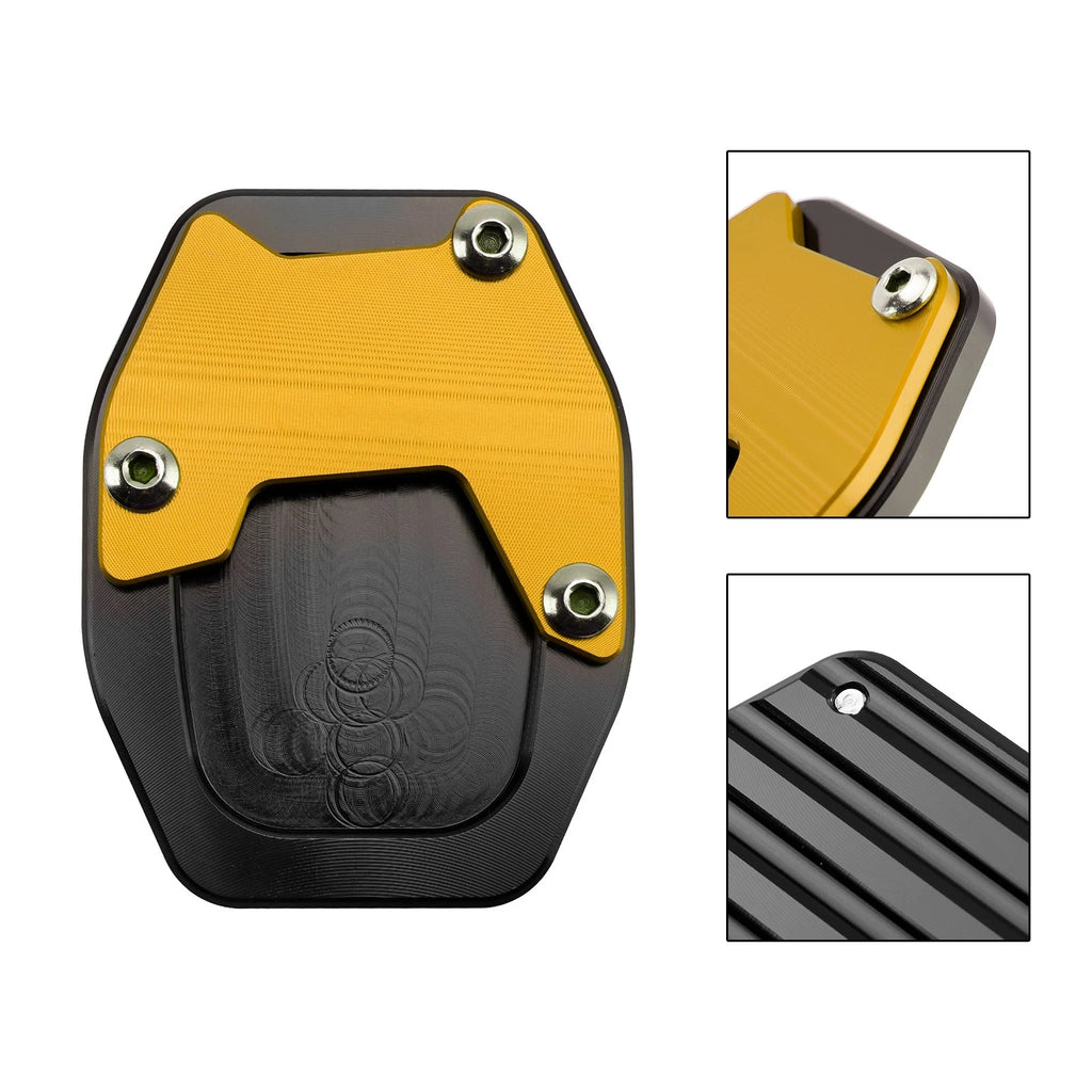 Kickstand Enlarger Plate Pad for Honda X-ADV 750 NSS750 (2021–2025) Gold
