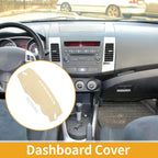 Dashboard Cover for Mitsubishi Outlander (2013–2018) Beige 1 Pc