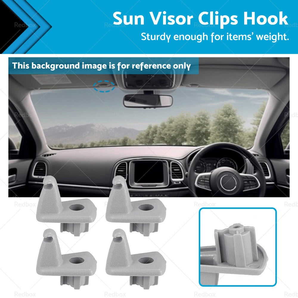 Set of 4 Sunvisor Support Clips for Chrysler 300 (2005–2010) 05-071EJ51BD1AA