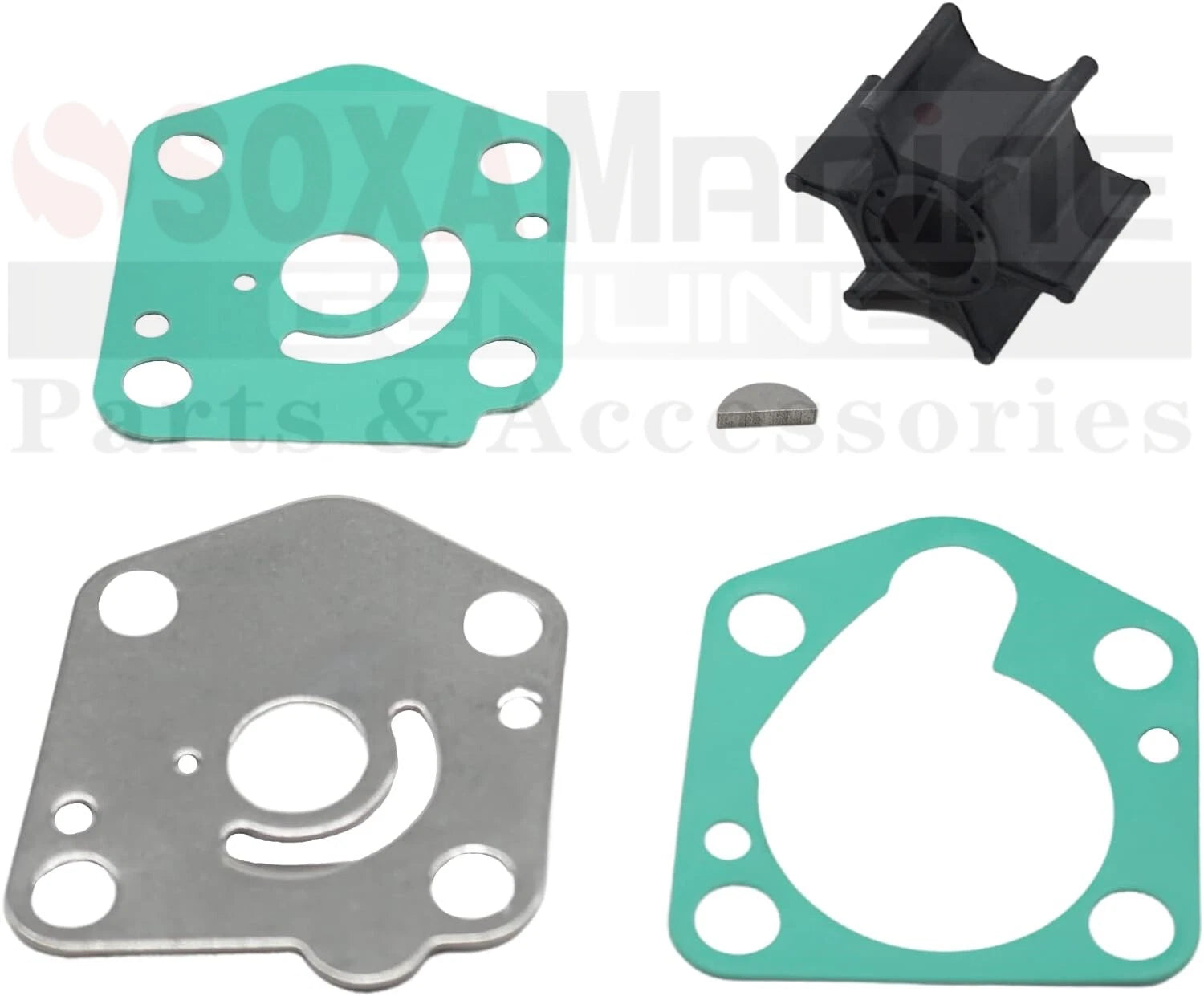 Water Pump Service Kit for Suzuki DF 9.9 15 HP (17400-94J00, 17400-94J10)