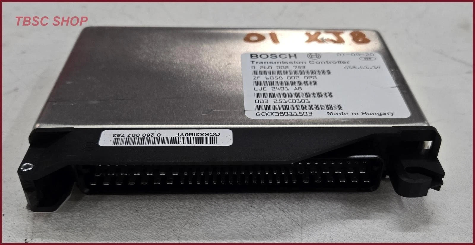 BOSCH Transmission Controller TCU TCM for Jaguar XJ8 (2000–2003) LJE2401AB