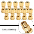 10x Brake Line Connector for Universal Applications (4.75mm/3/16)