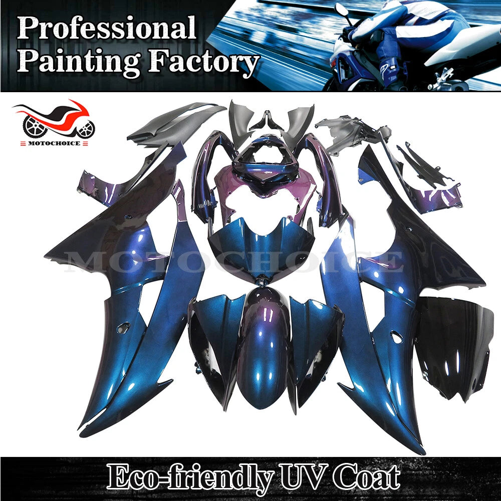 Fairings Kit for Yamaha YZF R6 (2008–2016) Chameleon Blue Purple ABS