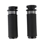 1'' Black CNC Handlebar Grips for Harley V Rod VRSC VRSCR (2002-2017)