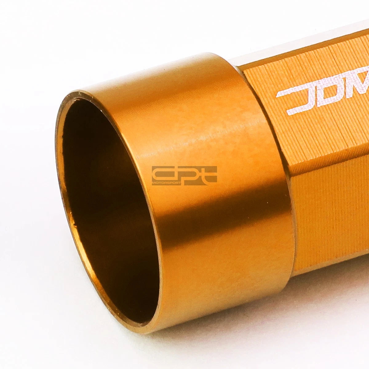 20 PC M12X1.25 Orange Aluminum Lug Nuts with Caps for JDM Vehicles