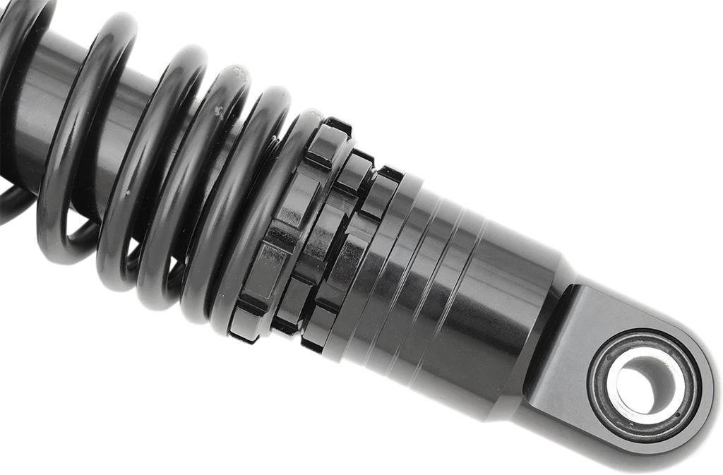 Premium Ride-Height Adjustable Shocks for Drag Specialties (Black)