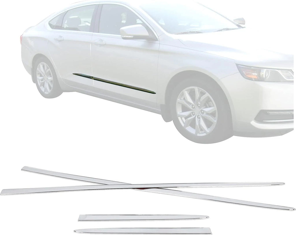 Chrome Side Skirt Door Garnish Molding for Chevrolet Impala (2015–2020)