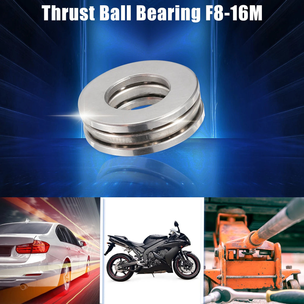 4X F8-16M Thrust Ball Bearing for Car (8x16x5mm)