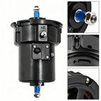 90 AMP Black Alternator for Volkswagen T1 Bug T2 Bus Super Beetle Ghia (12V)