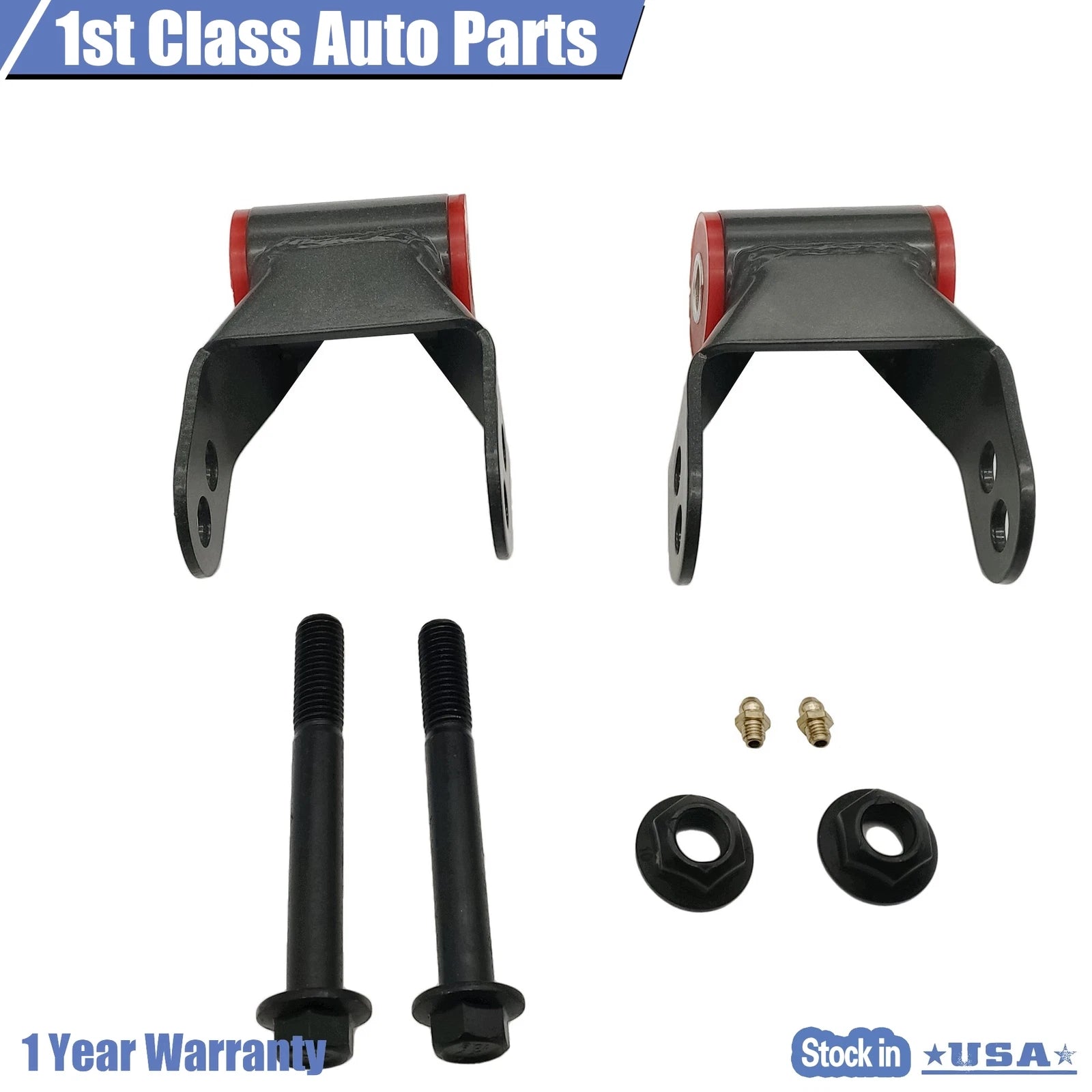 Lift Kit Rear Shackle for Chevy GMC C1500 C2500 Yukon (1988–1999) 2WD
