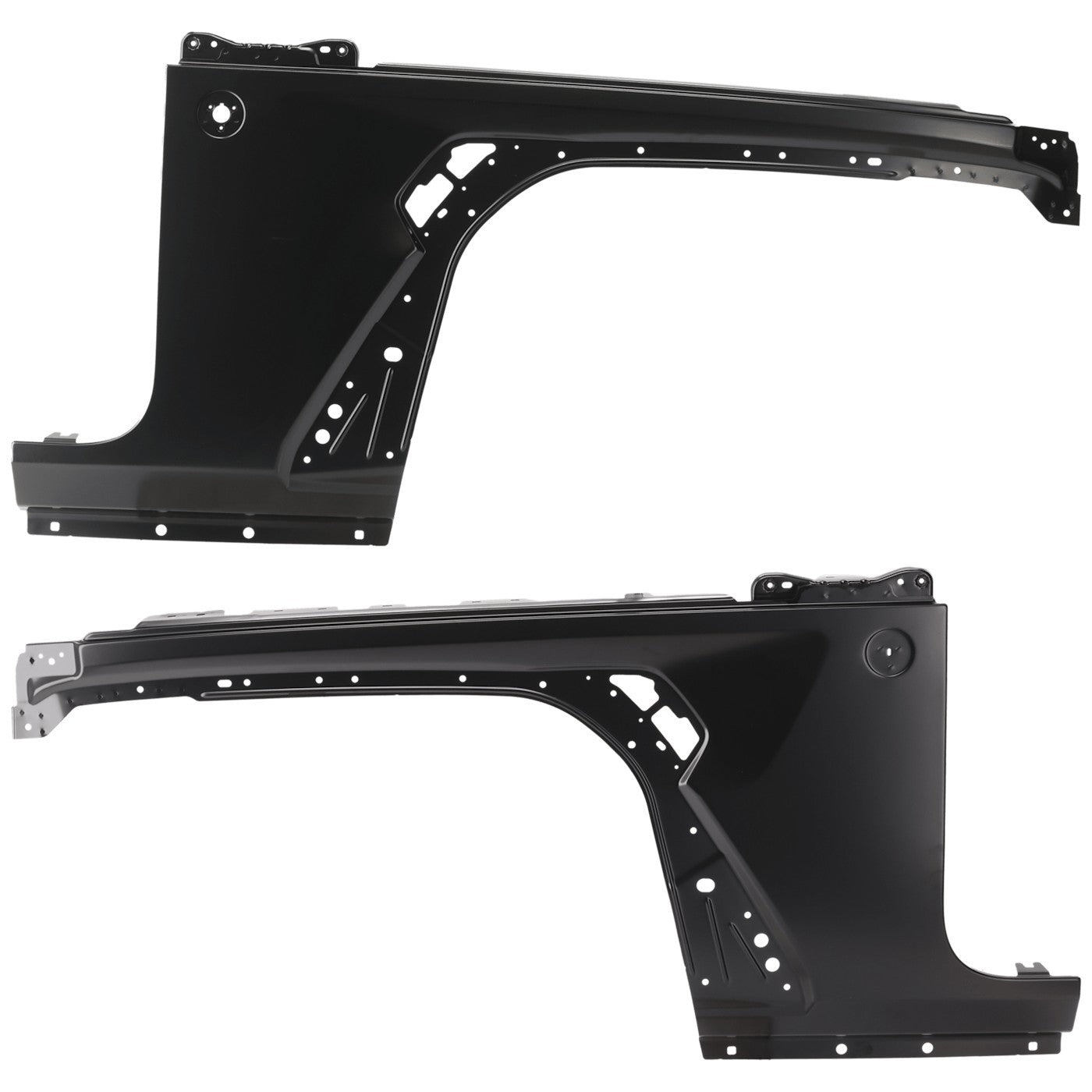 Set of 2 CAPA Aluminium Fenders for Jeep Wrangler (2018–2024)