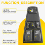 Power Window Switch for Volvo VN VNL EXV (2005–2016)