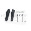 Rear Footrests Foot Pegs for Kawasaki ZX6R (2003–2011) Black