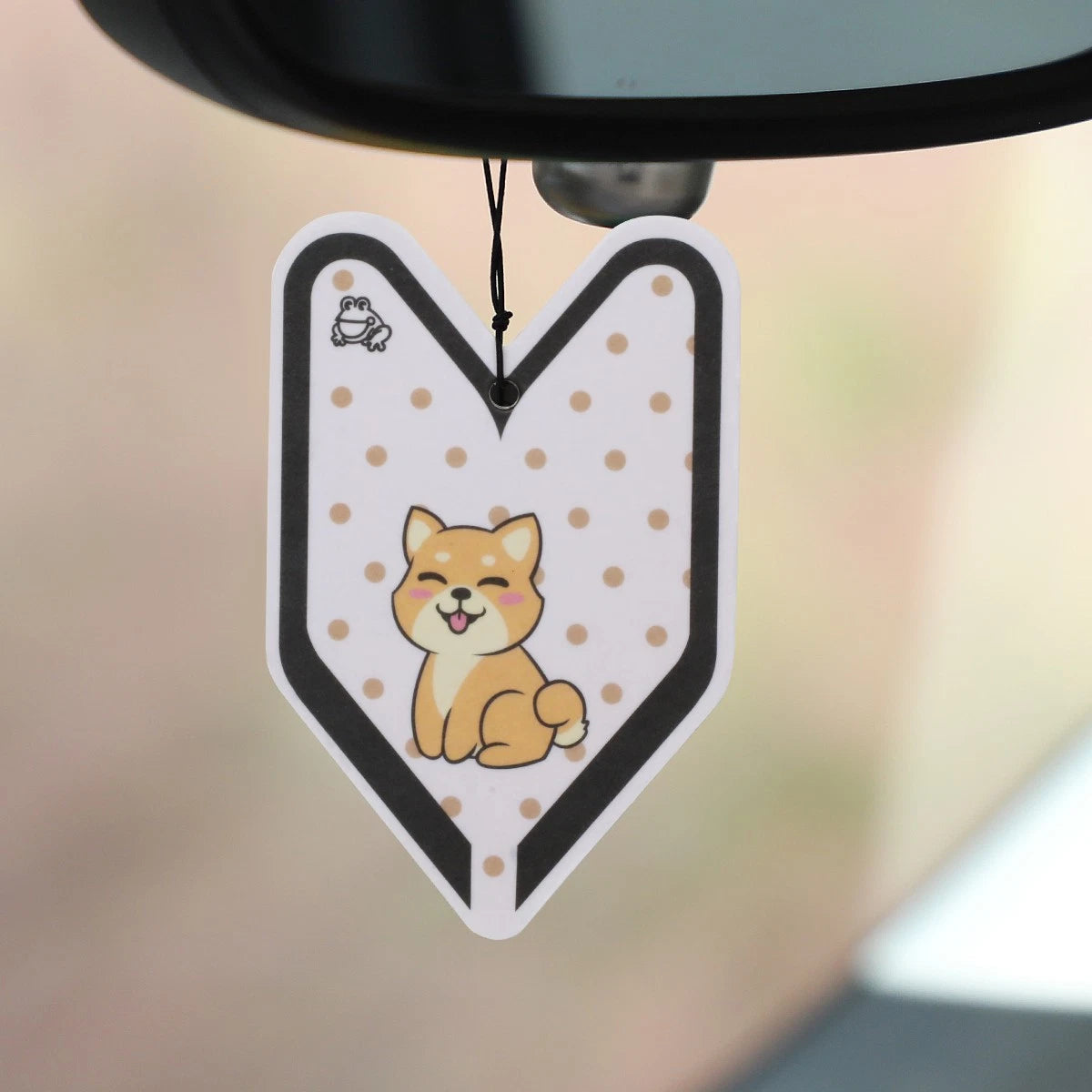 Treefrog Wakaba Young Leaf Air Freshener for Car Office (JDM)