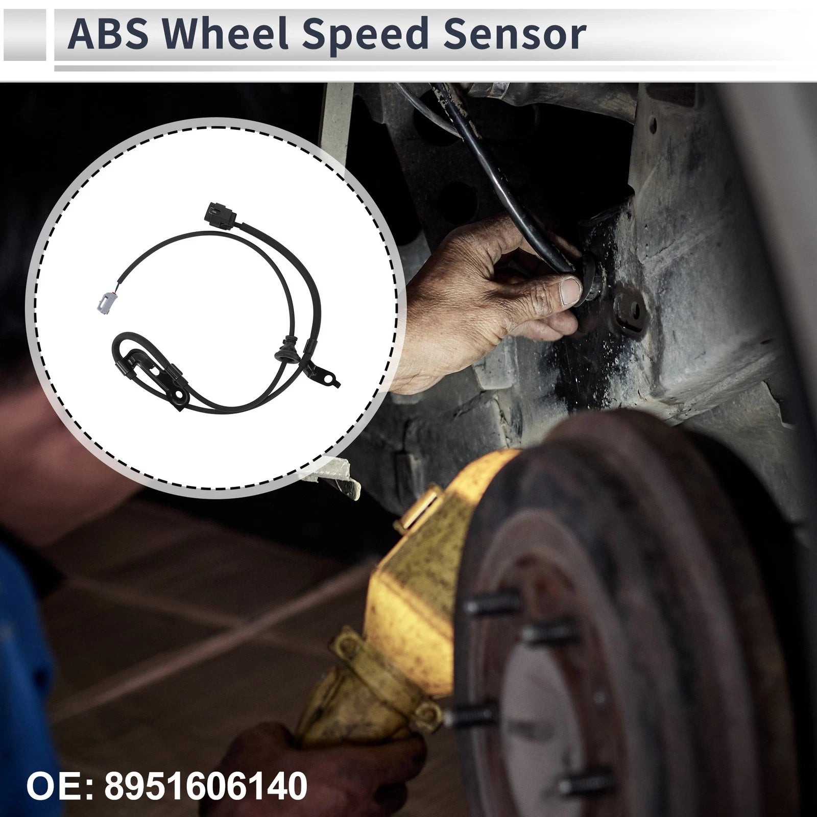 ABS Wheel Speed Sensor No. 8951606140 for Toyota Camry (2007–2009)