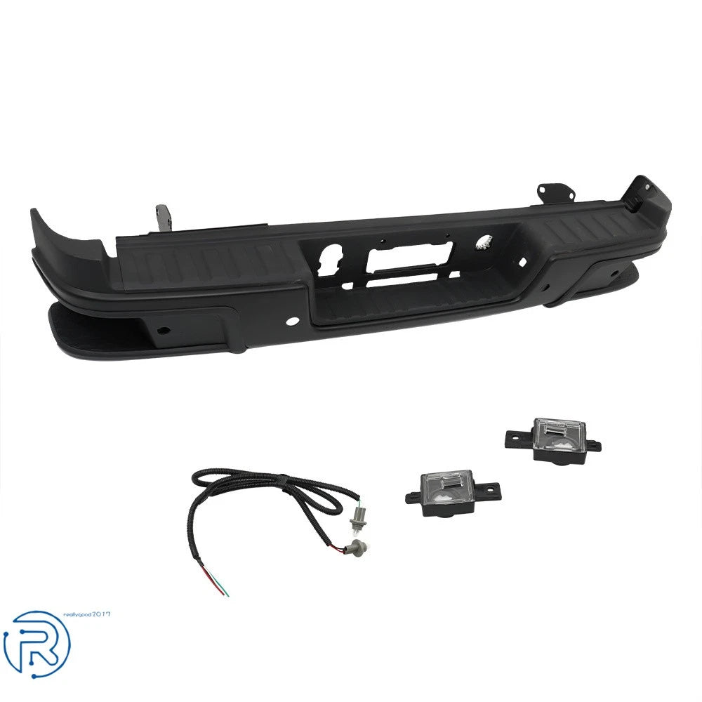 Rear Step Bumper Assembly for GMC Canyon, Chevy Colorado (2019–2021)