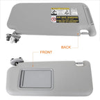Driver Side Sun Visor for Toyota RAV4 (2006–2012) OE Style with Vanity Light