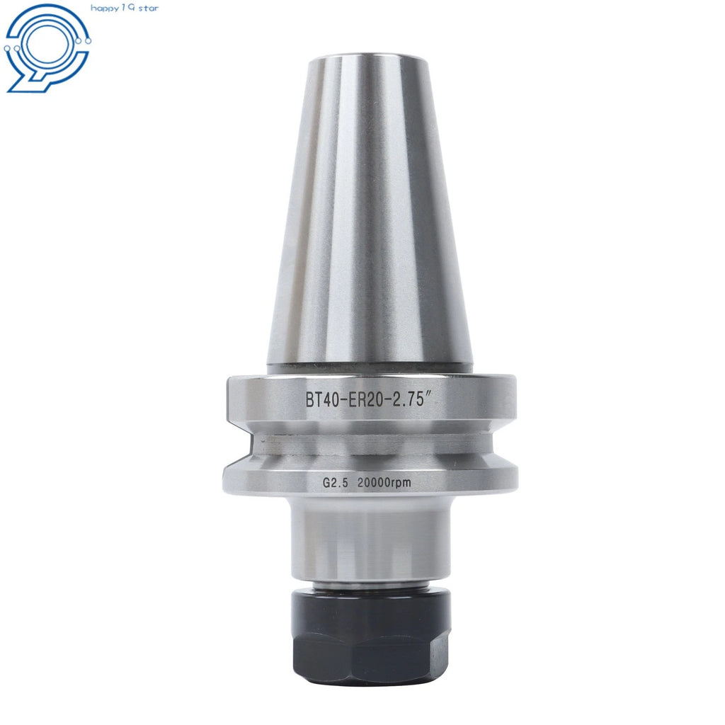 Collet Chuck for BT40 Tool Holder (2.75 Inch, G2.5, 20000 RPM)