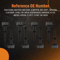 8pcs Ignition Coils for Jaguar XF XJ XK 5.0L V8 (2010–2012) C1787 Black