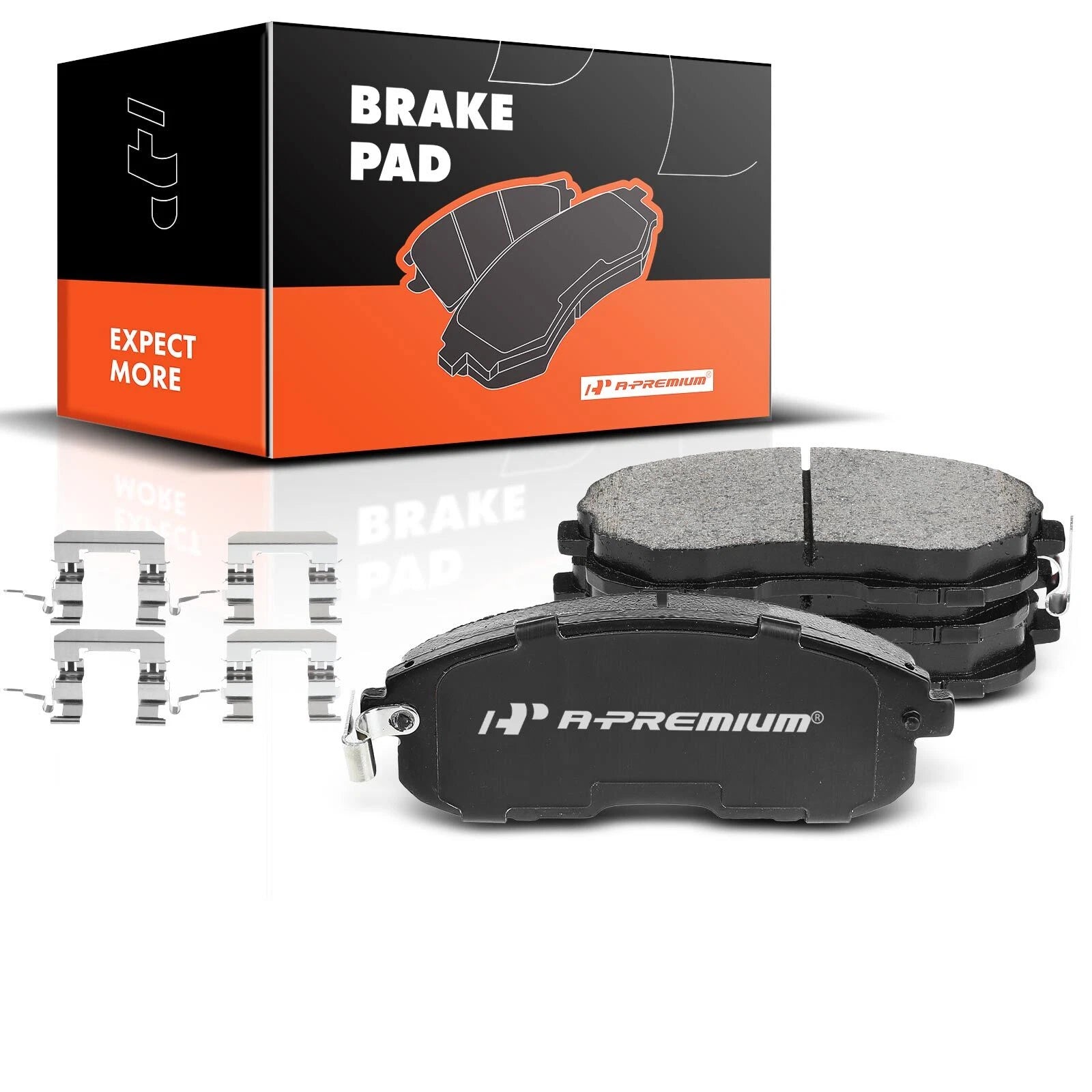 Set of 4 Front Ceramic Brake Pads for Nissan Altima (2002–2013)